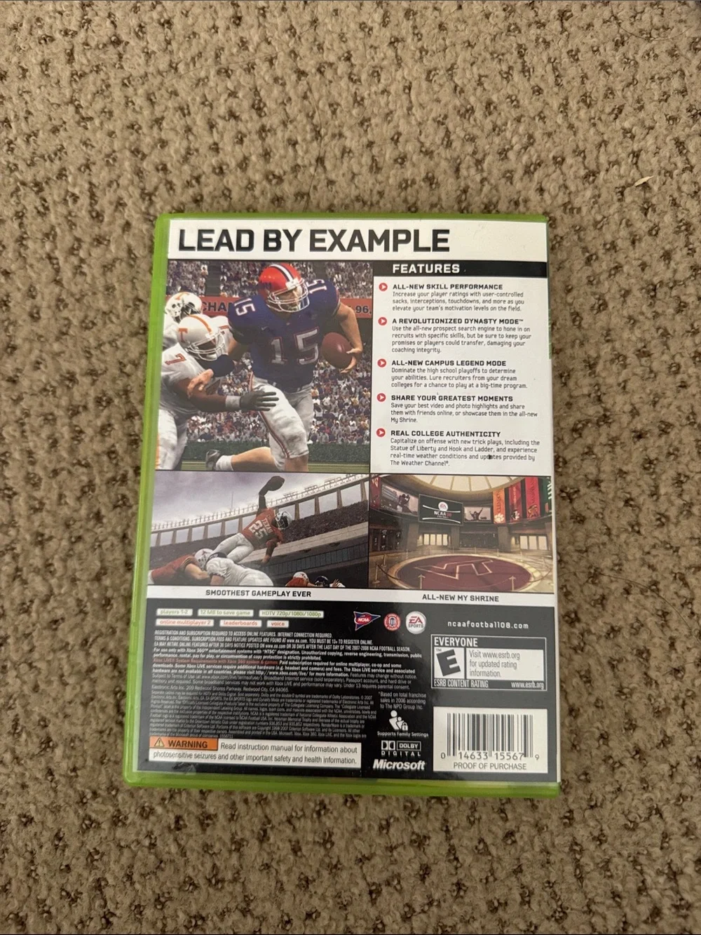 Microsoft three ncaa
